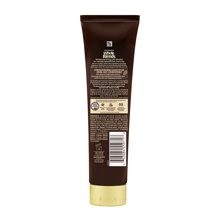 Whole Blends Ginger Recovery Leave-In Treatment Back